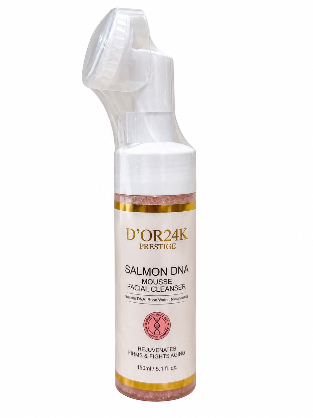 D’Or24K Prestige Salmon DNA Mousse Facial Cleanser 150ml